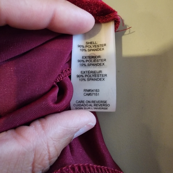 Karl Lagerfeld Paris Size 12 Red Sleeveless Dress - Picture 6 of 8